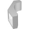 Ekena Millwork 3 1/2-in. W x 8-in. D x 16-in. H Legacy Architectural Grade PVC Knee Brace BRCP035X08X16LEC - alternate 2